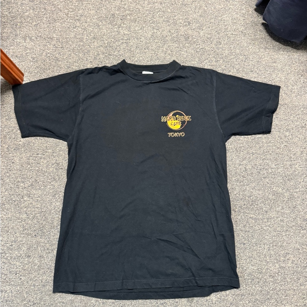 Vintage Hard Rock Cafe Tokyo Black T-Shirt Size L